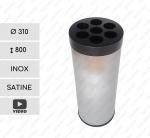 GESSERIT-SZILÁRD INOX - HULLADÉKGYŰJTŐS SZEMETES